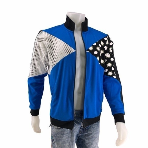 ASICS Tiger Men's Track Jacket Blue